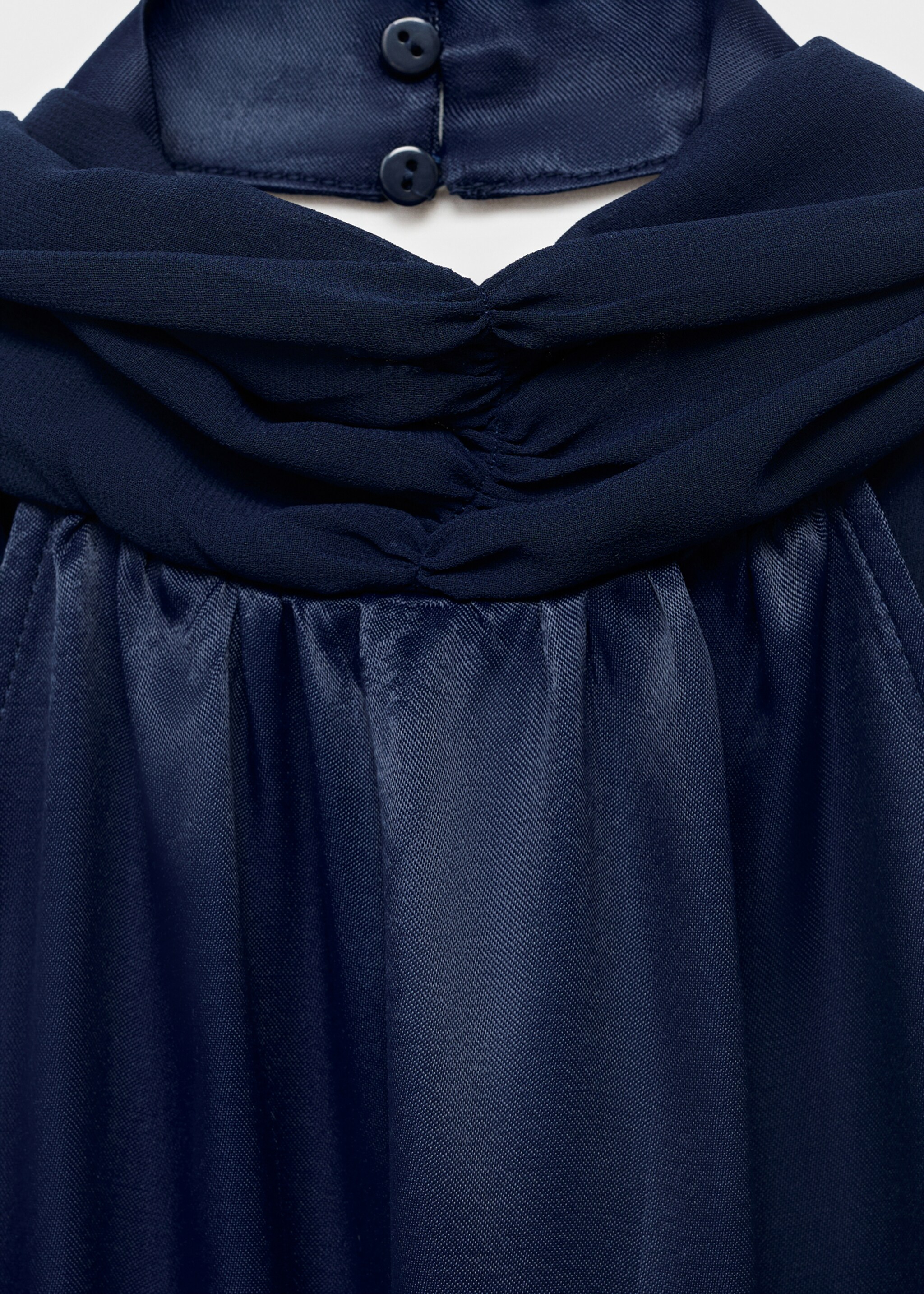 Satin halter neck dress - Details of the article 8