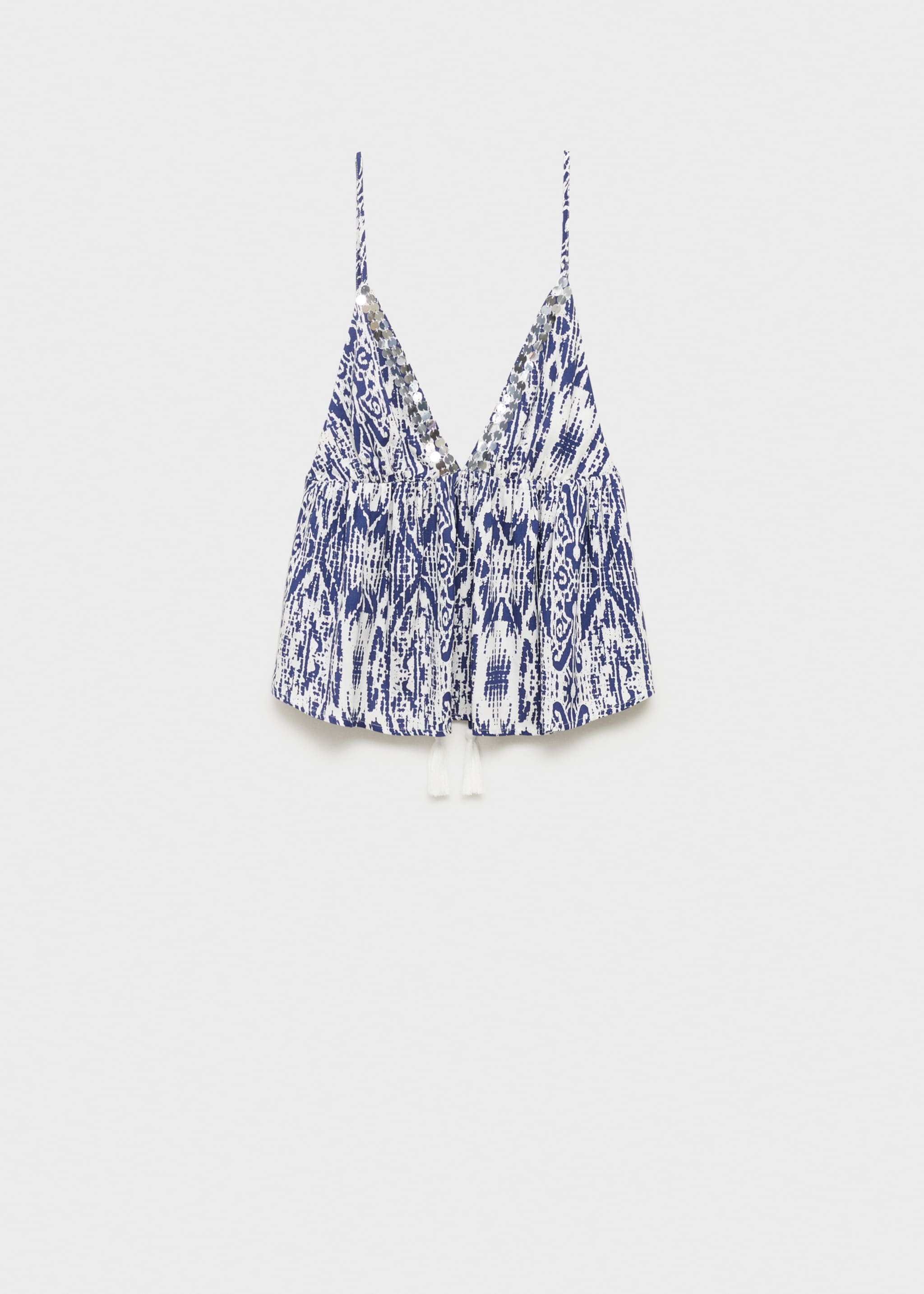 Sequin-print top - Article without model
