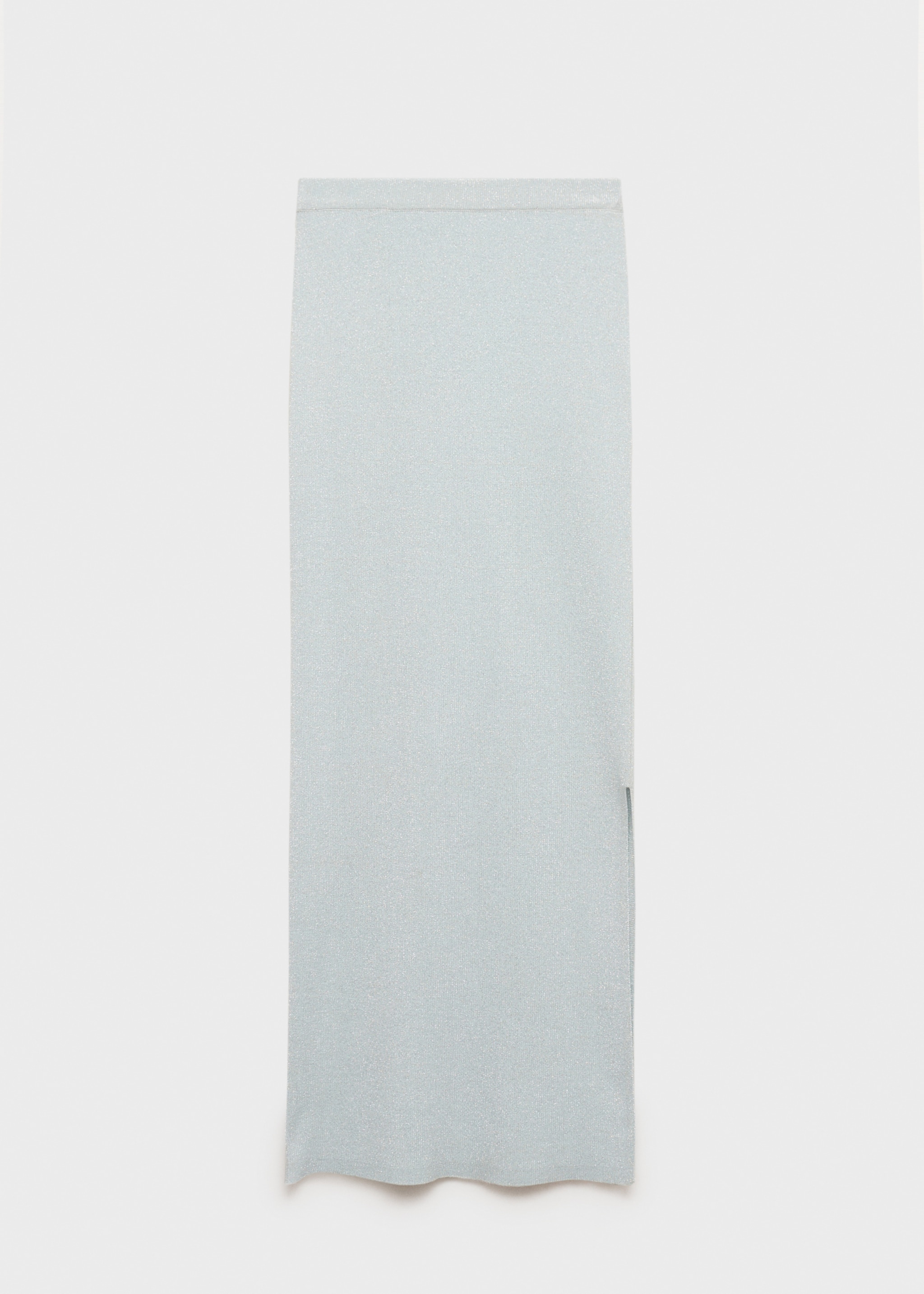 Long knitted skirt - Article without model