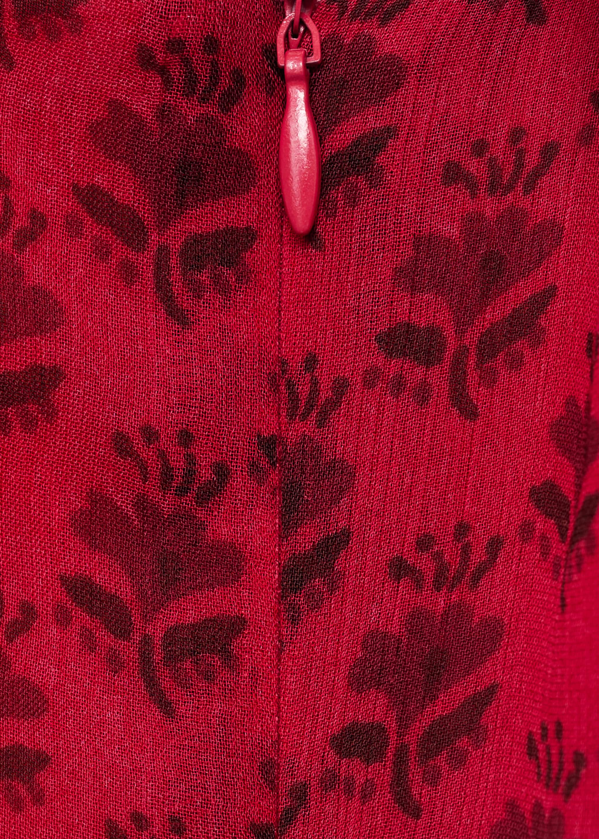 Floral-print chiffon dress - Details of the article 8