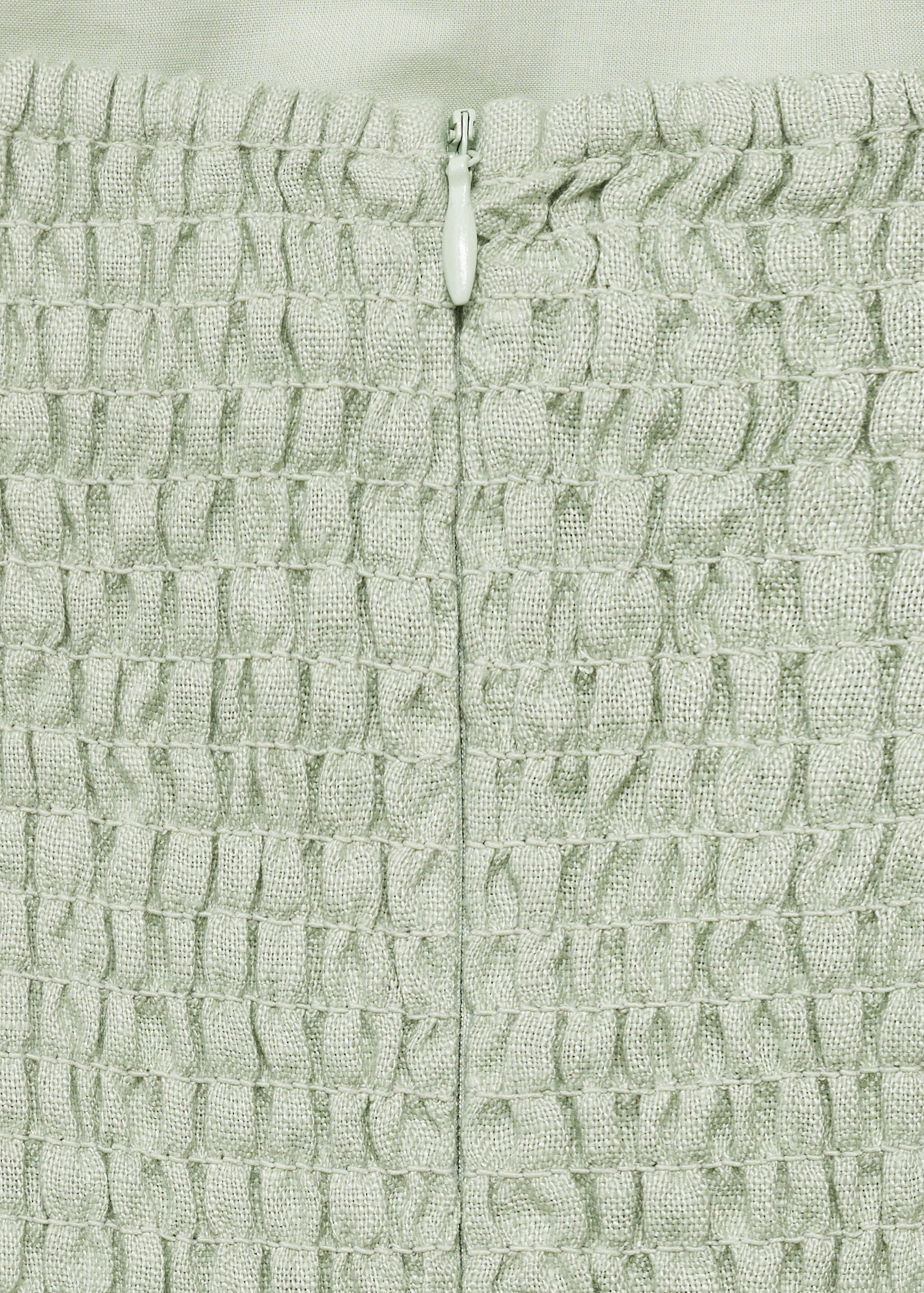 Linen halter jumpsuit - Details of the article 0