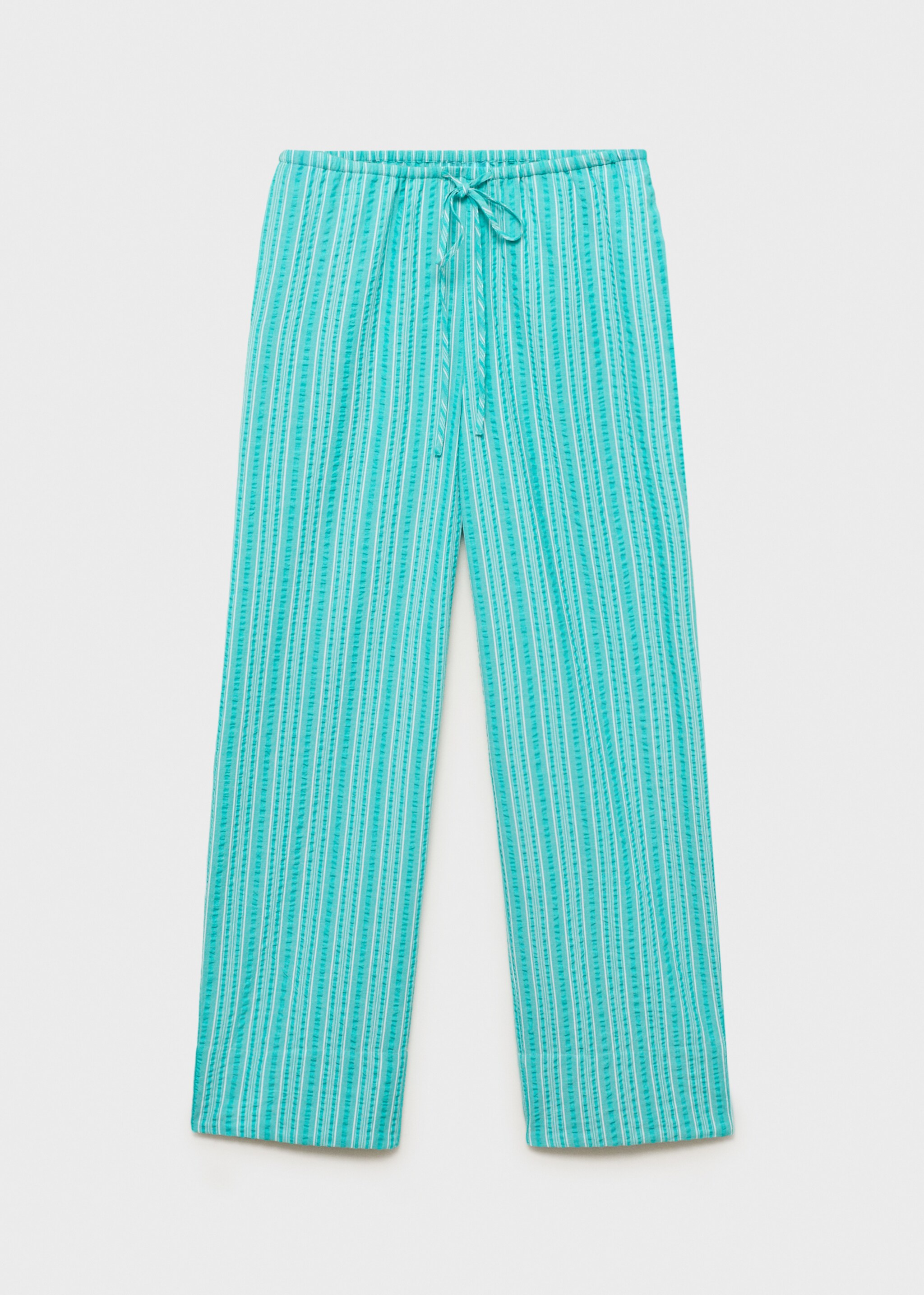 Striped bow pants - Article without model