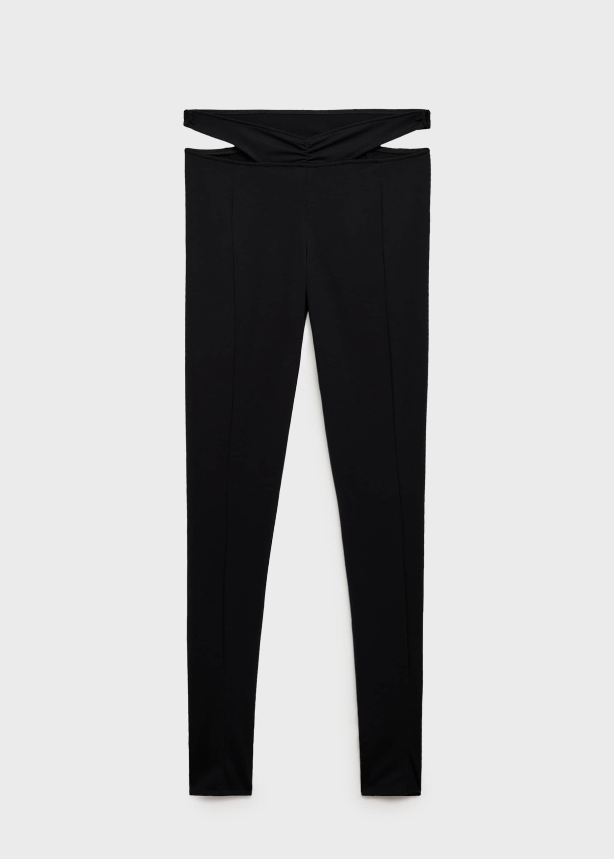 Leggings with cut-out waist - Article without model