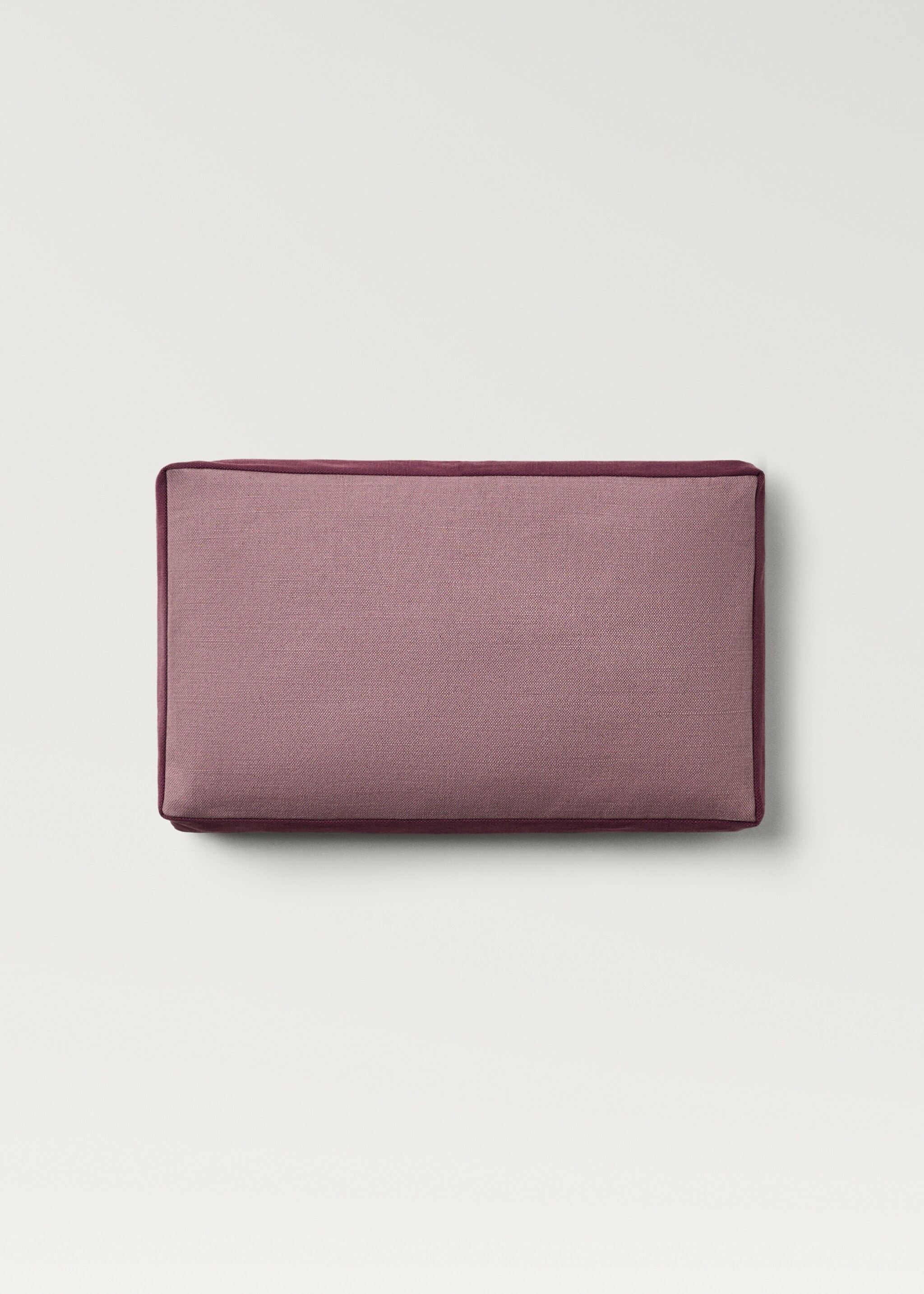 Linen two-tone box cushion cover 30x50 cm - Article without model