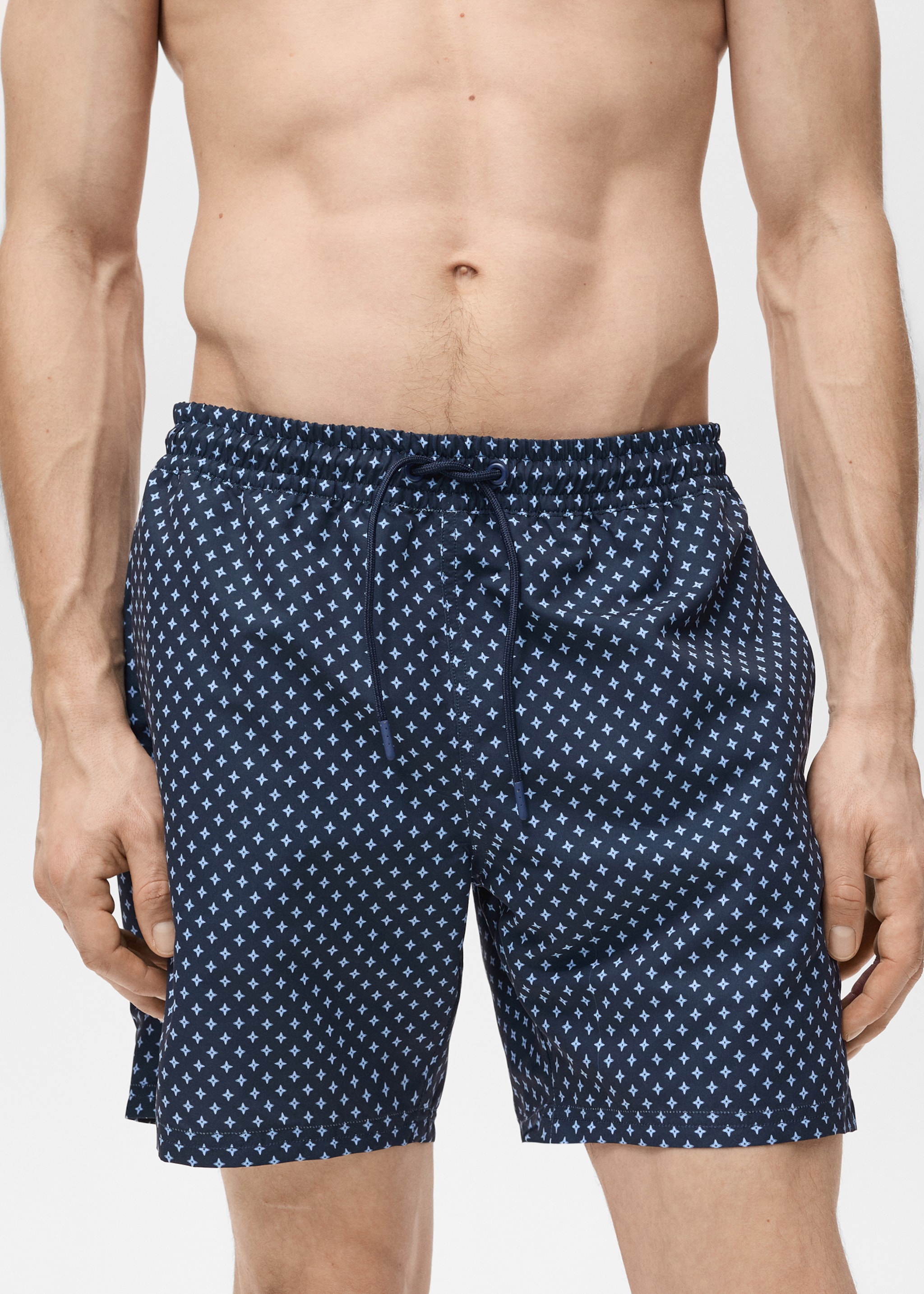Geometric-print swimsuit - Details of the article 1
