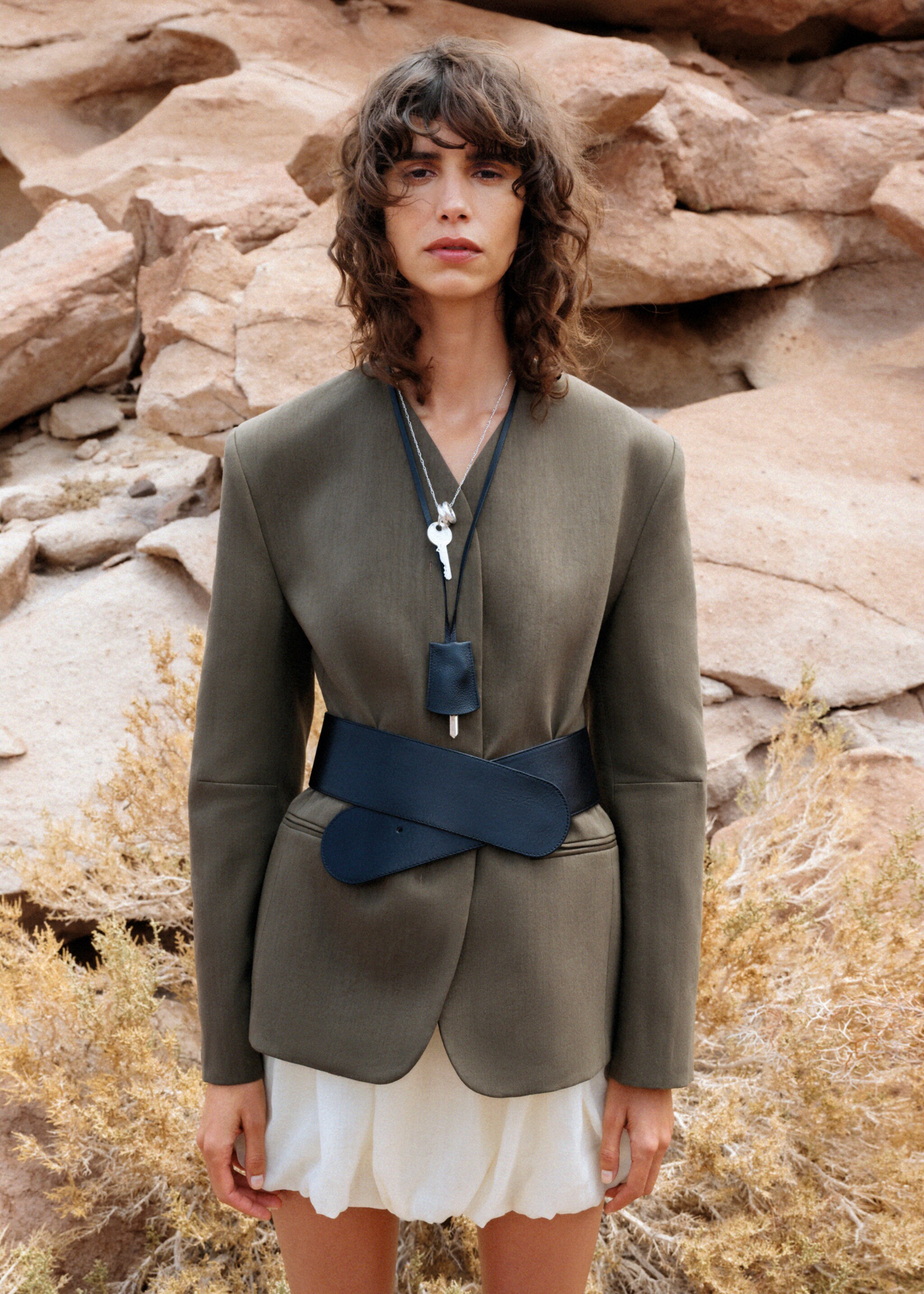 Seamless linen suit blazer - Details of the article 5