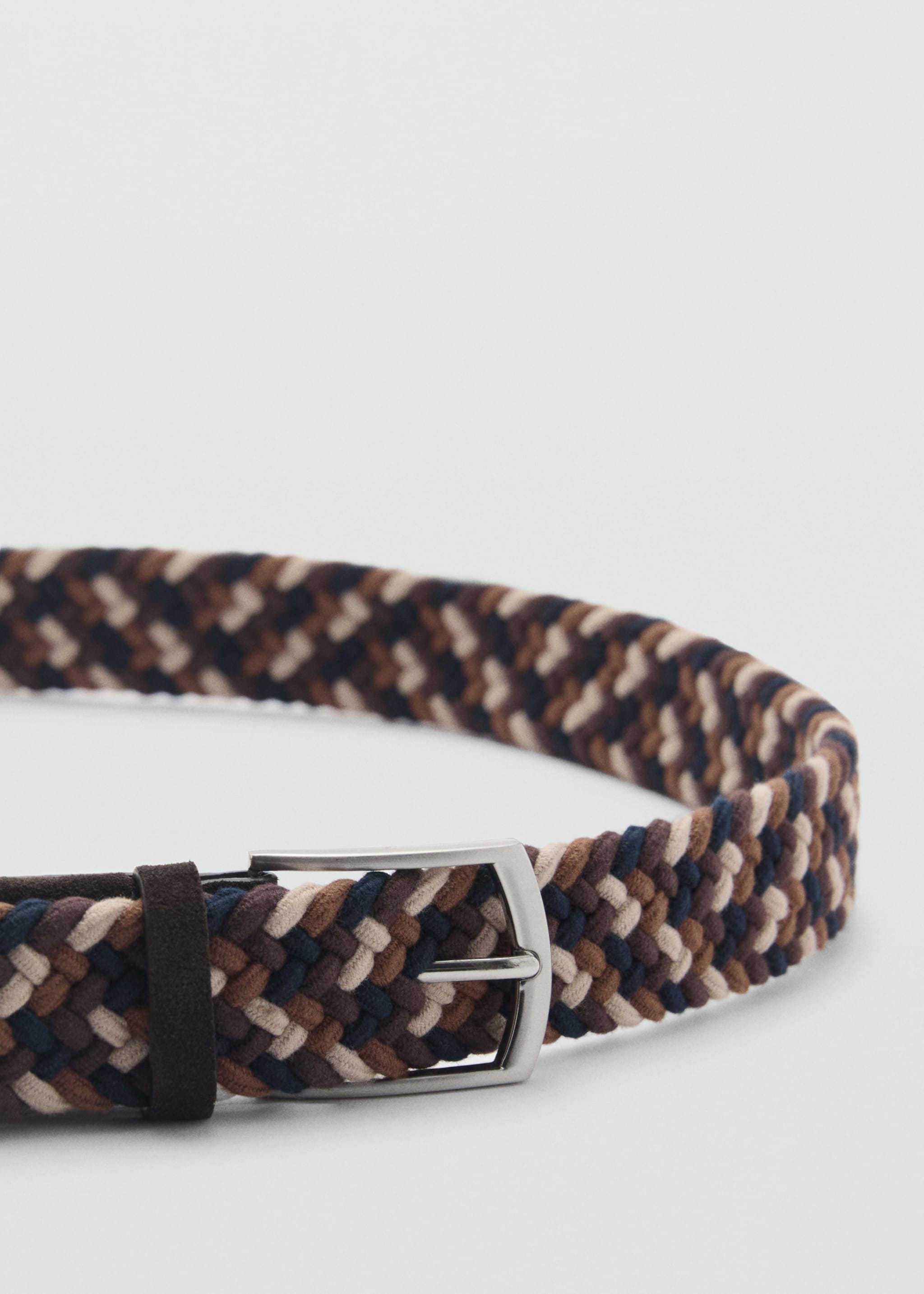 Braided elastic coloured belt - Details of the article 1