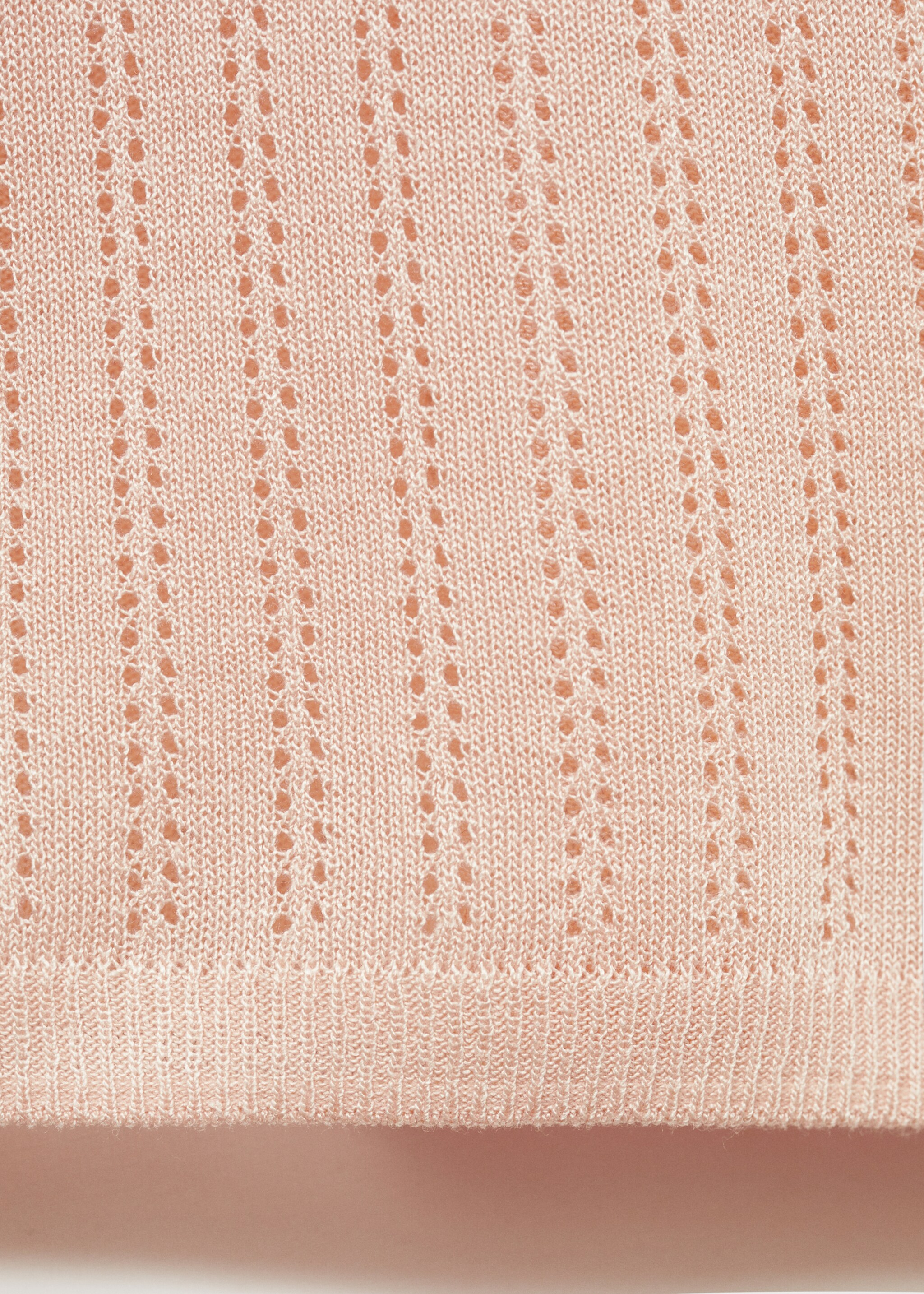Nightgown with pointelle detail - Details of the article 0