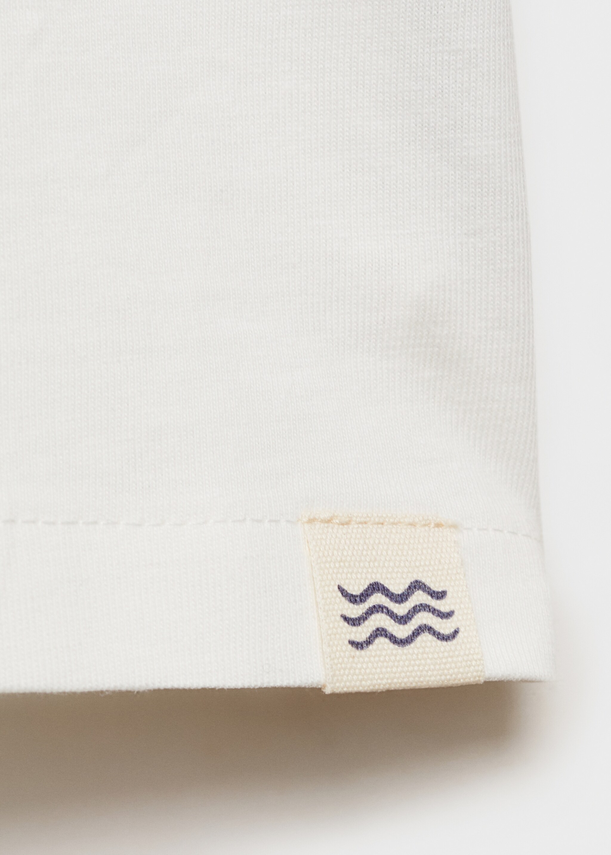 Striped cotton polo shirt - Details of the article 0