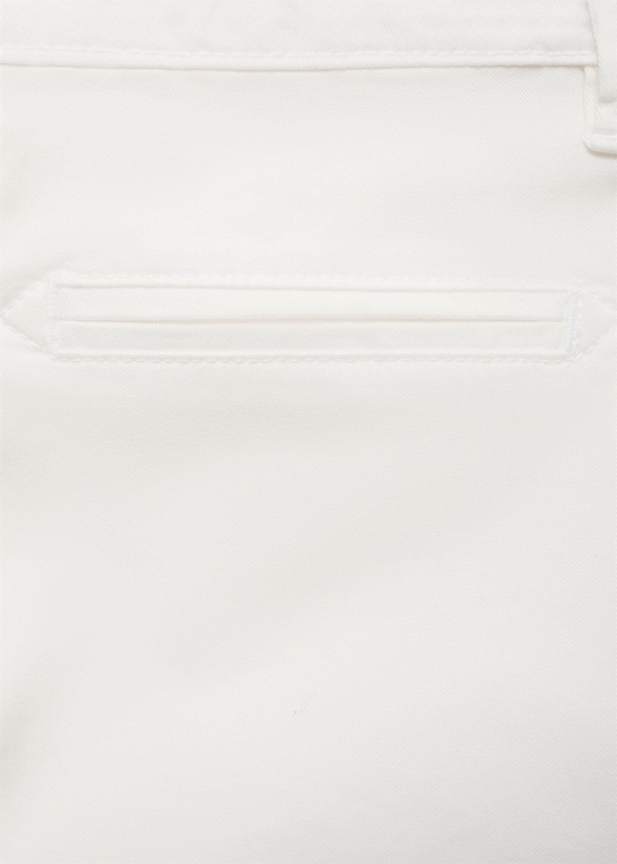 Slim-fit chino cotton bermuda shorts - Details of the article 8