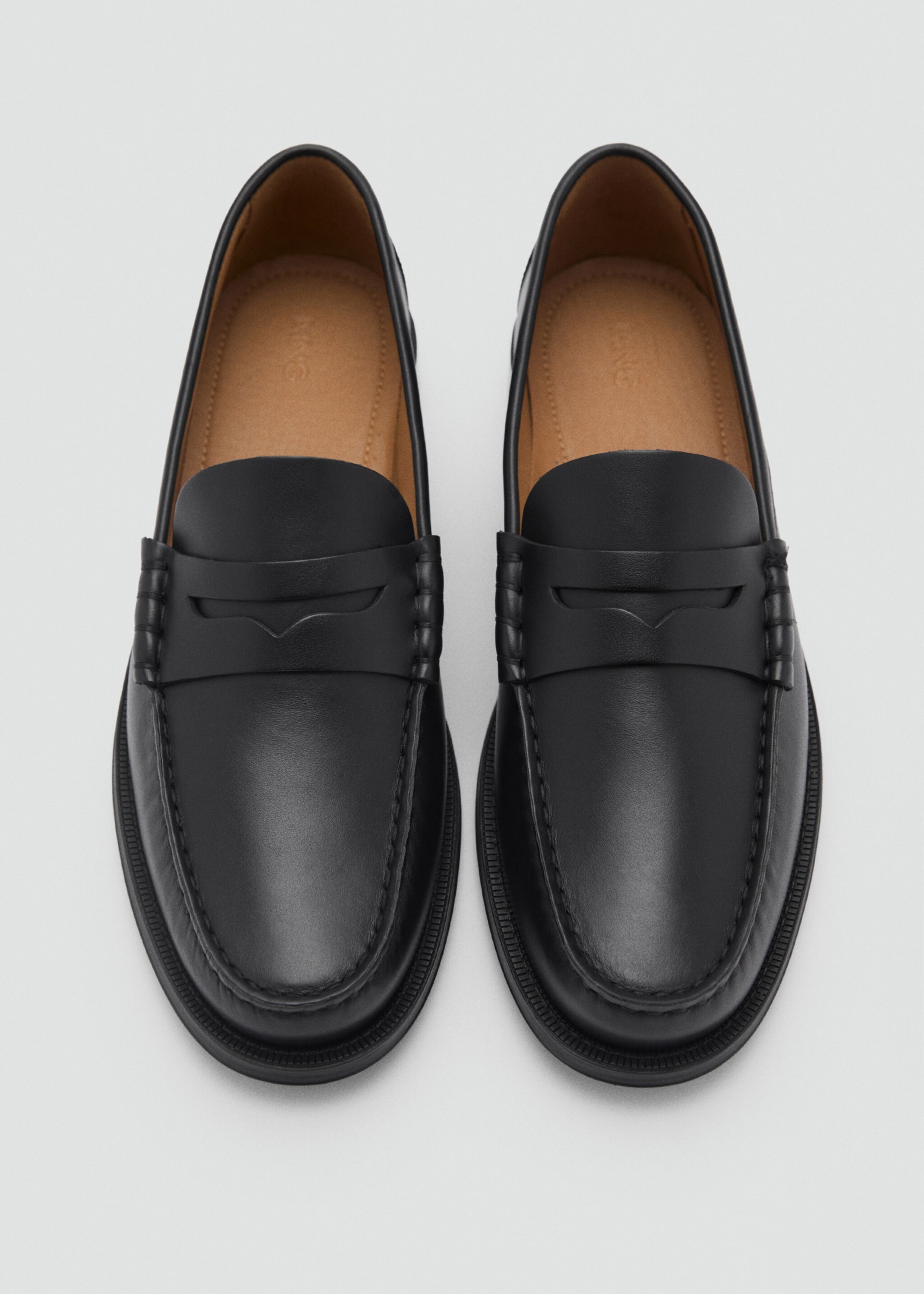 Leather penny loafers - Details of the article 2