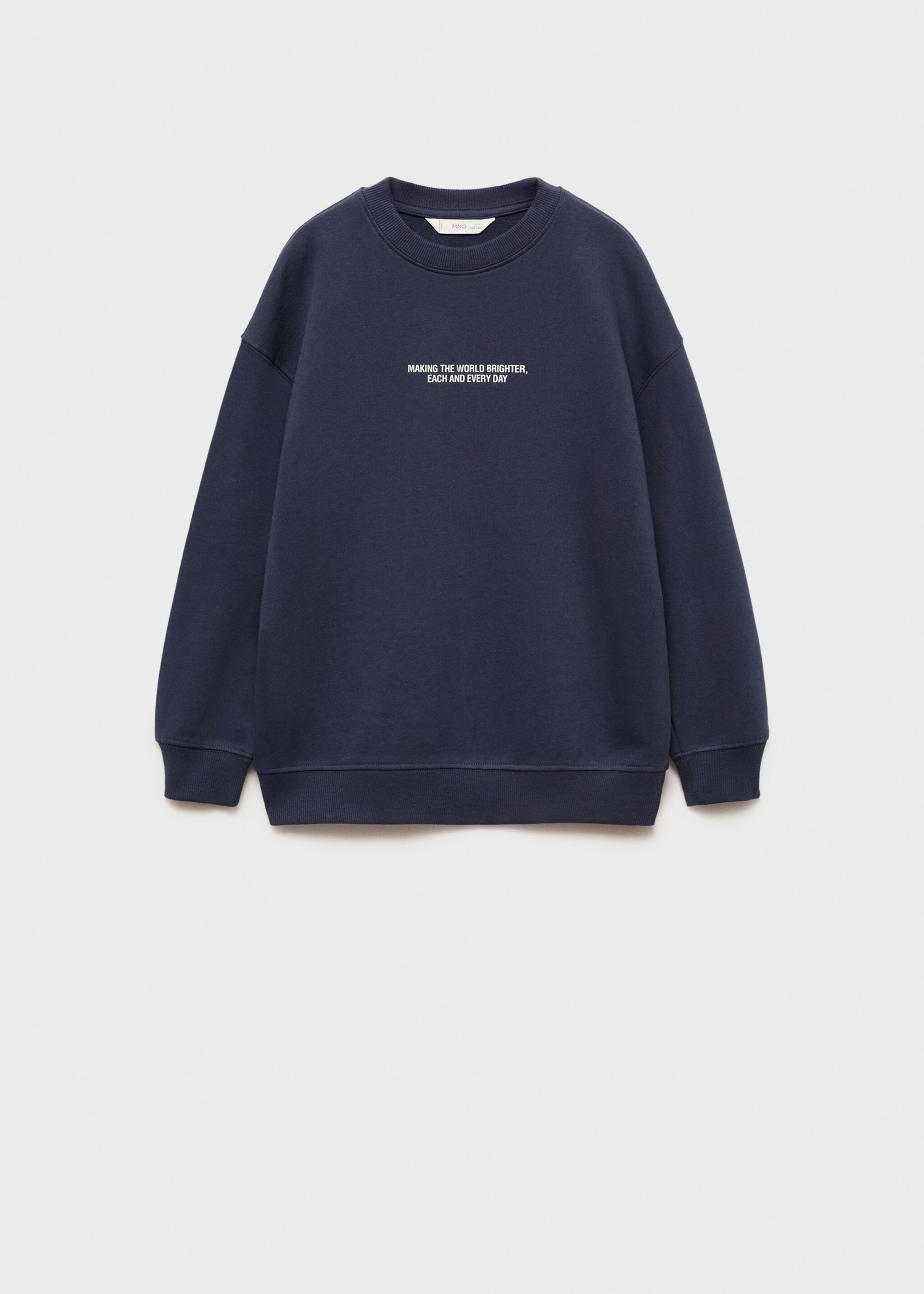 Printed cotton sweatshirt - Article without model