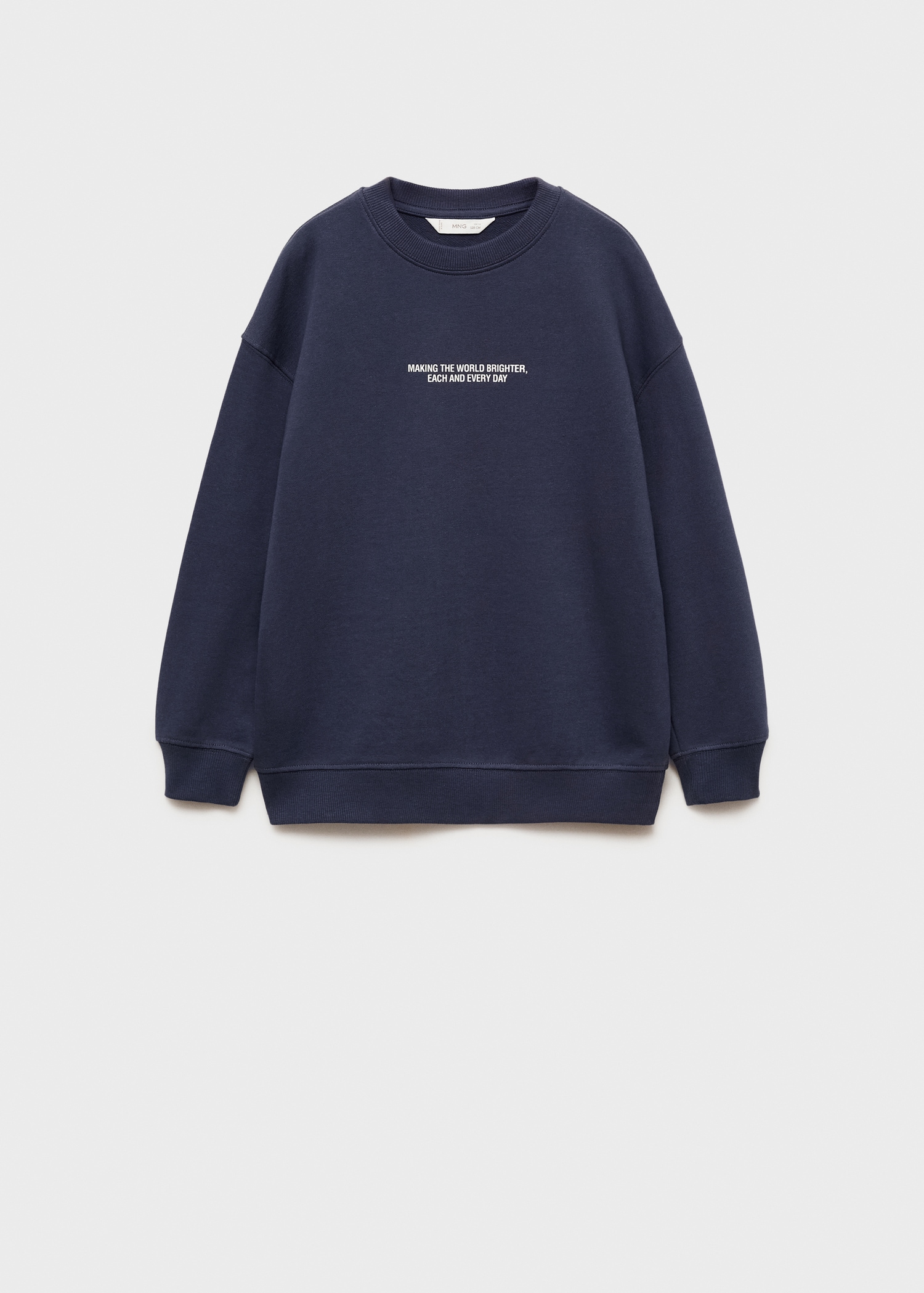 Printed cotton sweatshirt - Article without model