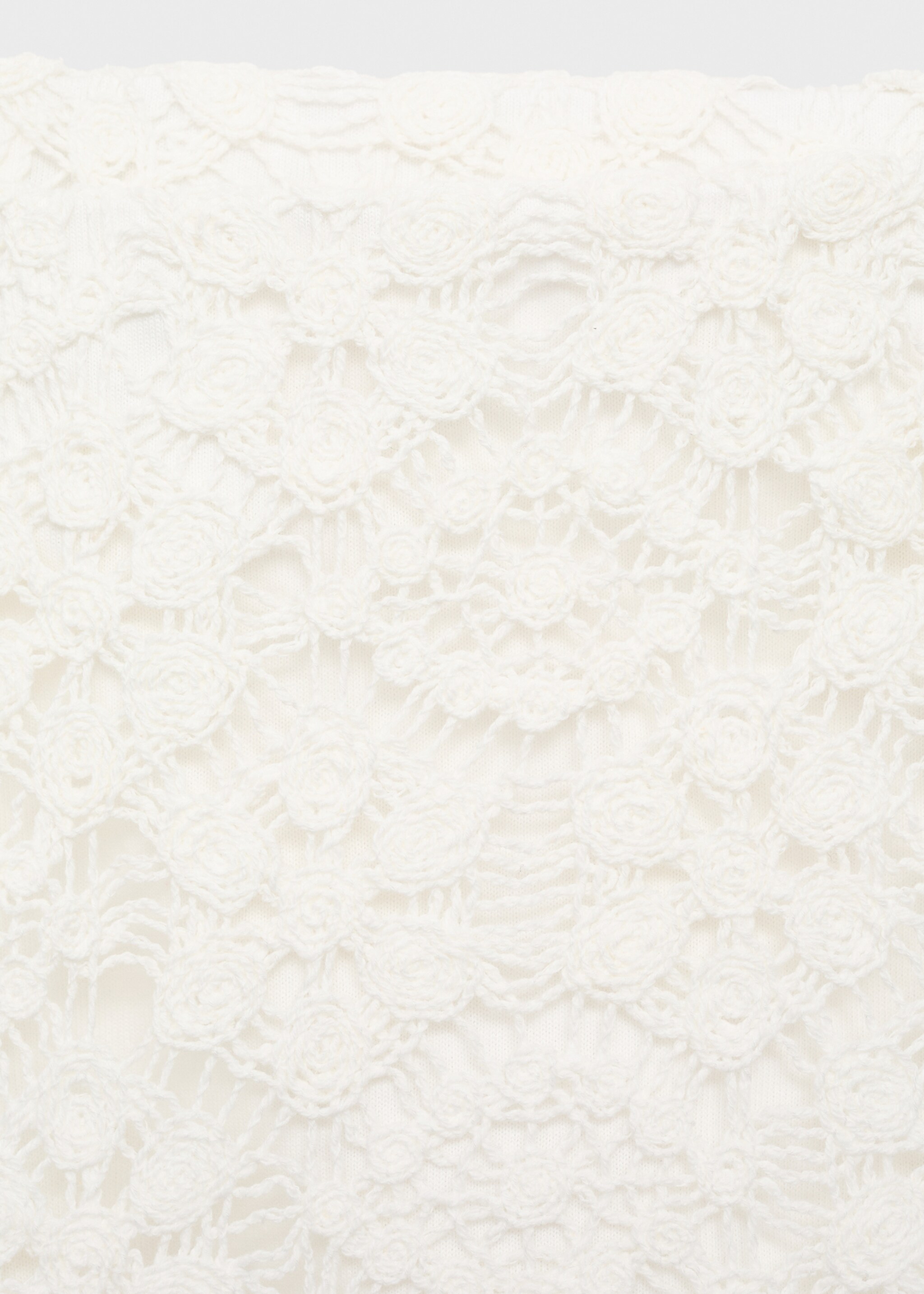Crochet straight-fit shorts - Details of the article 8