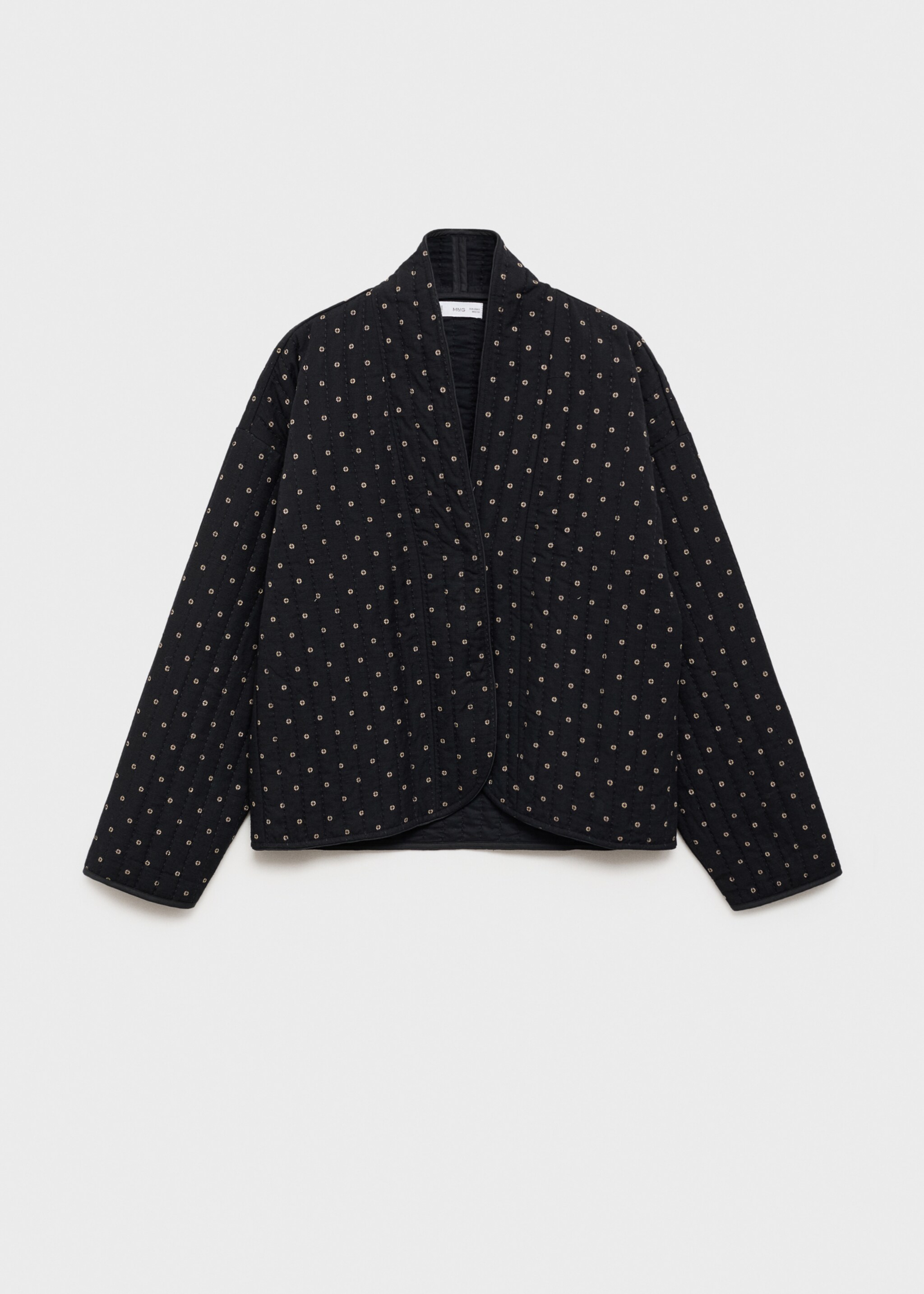 Quilted cotton jacket - Article without model