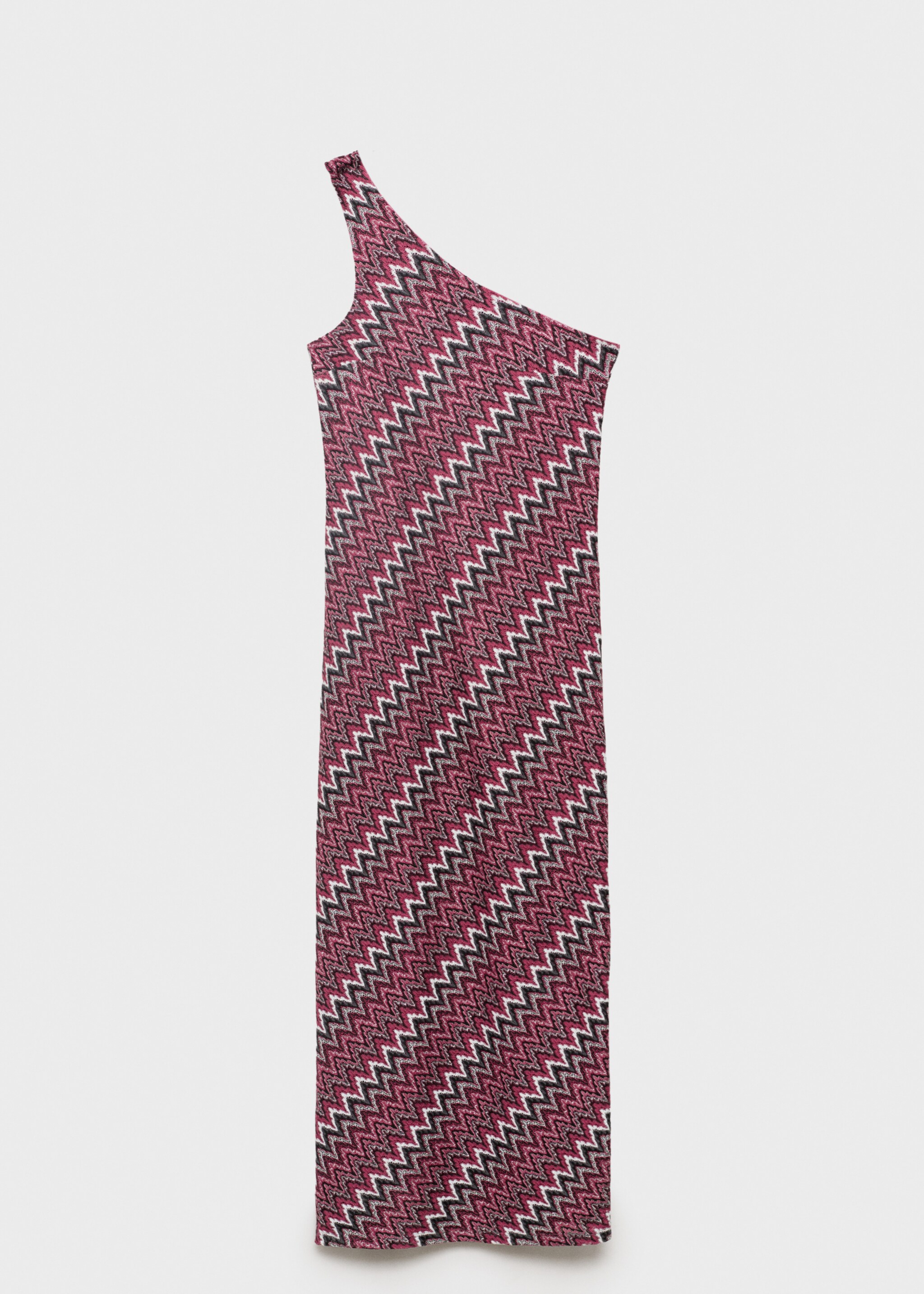 Zig-zag print dress - Article without model