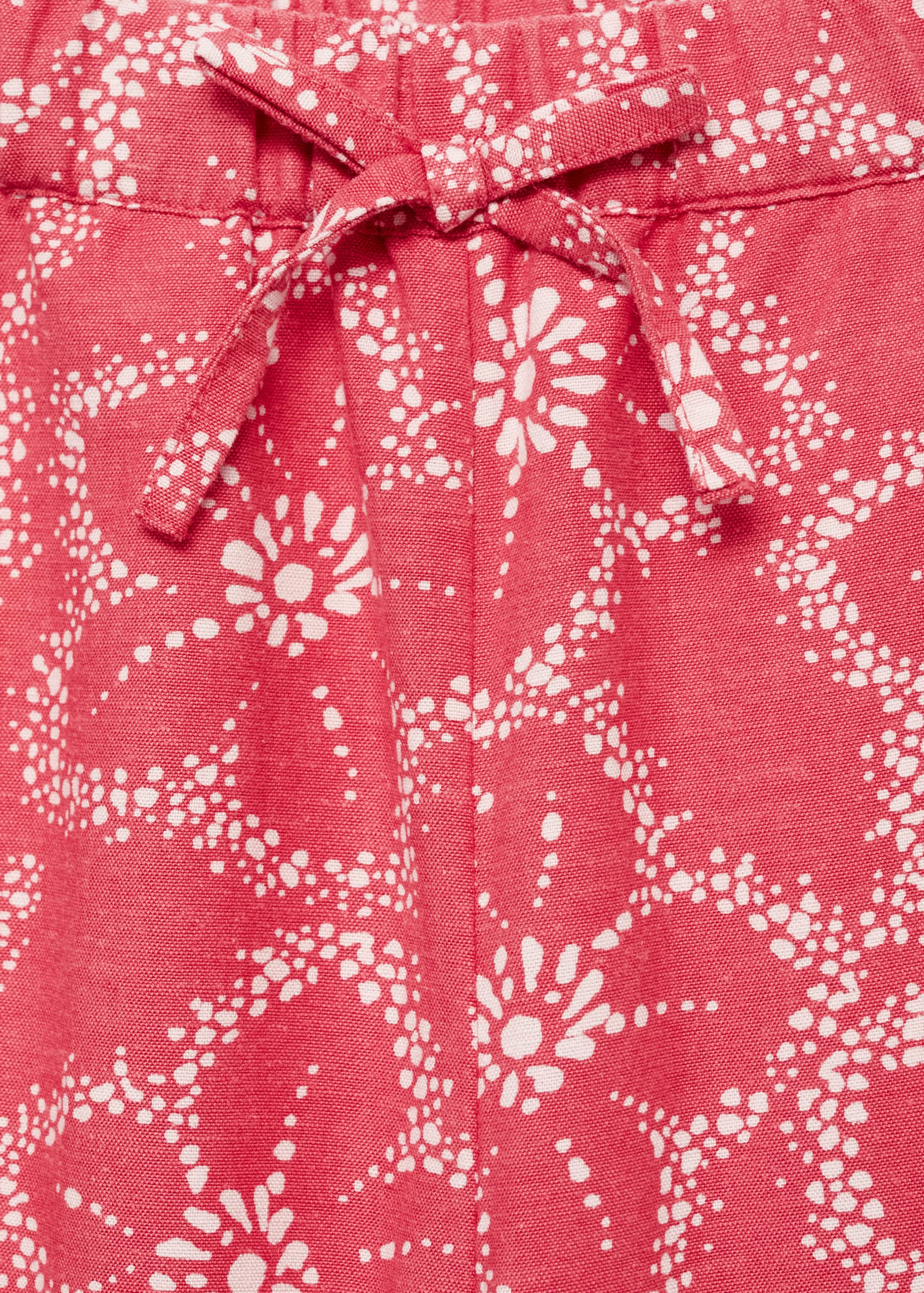 Floral print trousers - Details of the article 8
