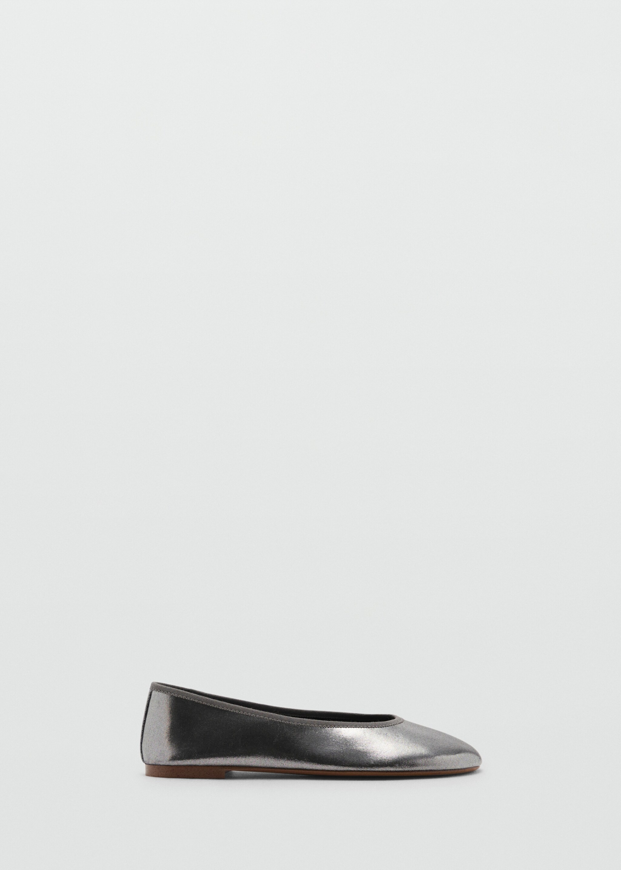 Metallic ballet flats - Article without model