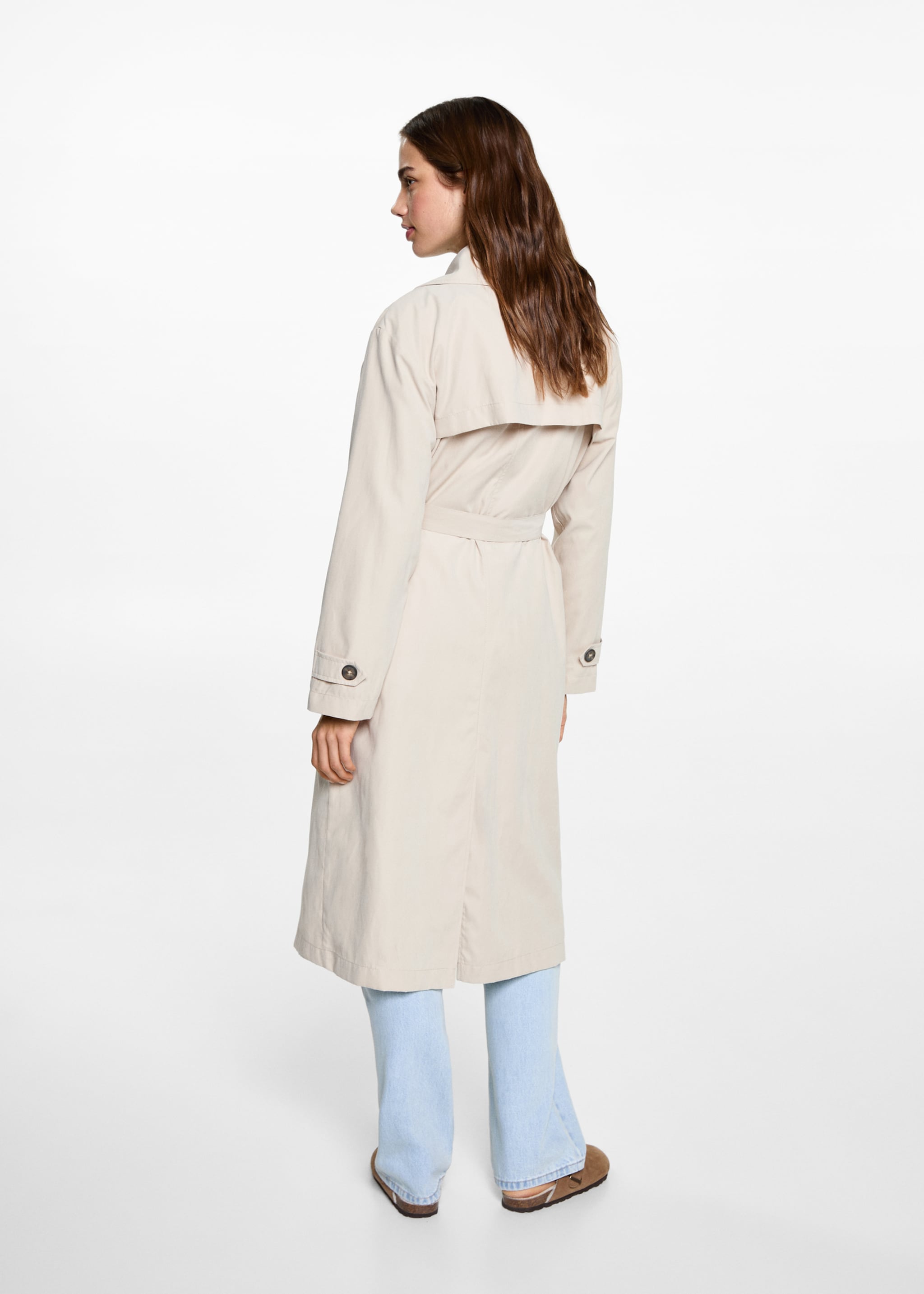 Belt flowy trench - Reverse of the article