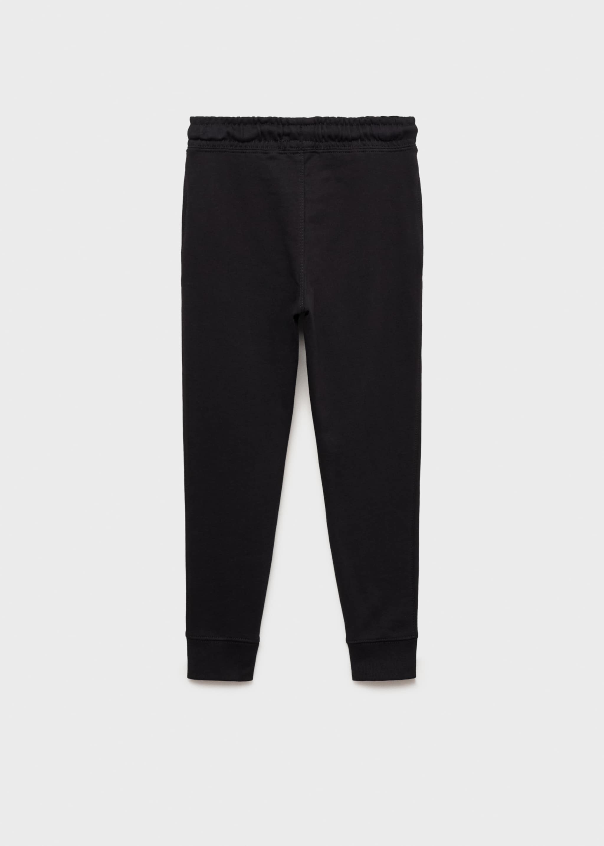 Jogger pants with elastic waist - Reverse of the article