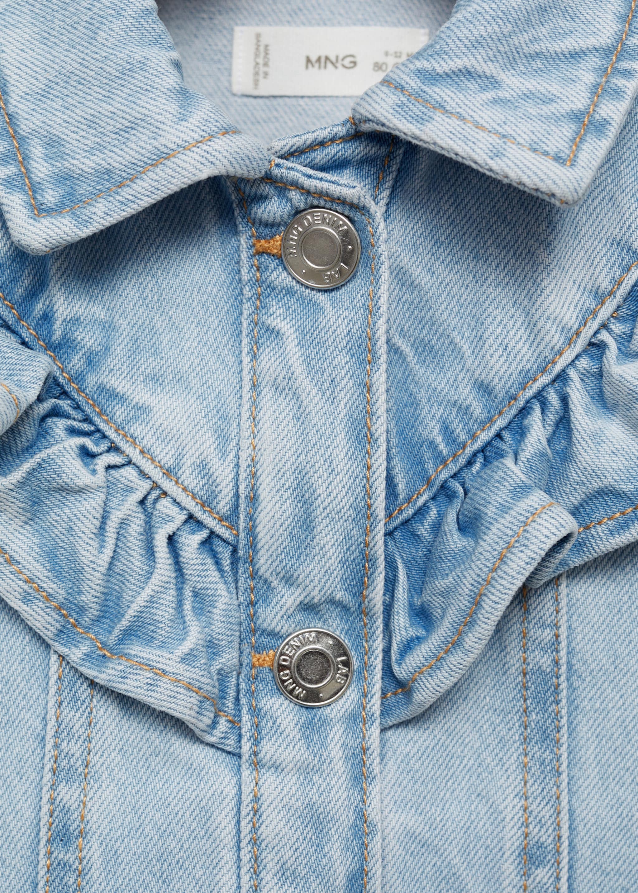 Frills denim jacket - Details of the article 8
