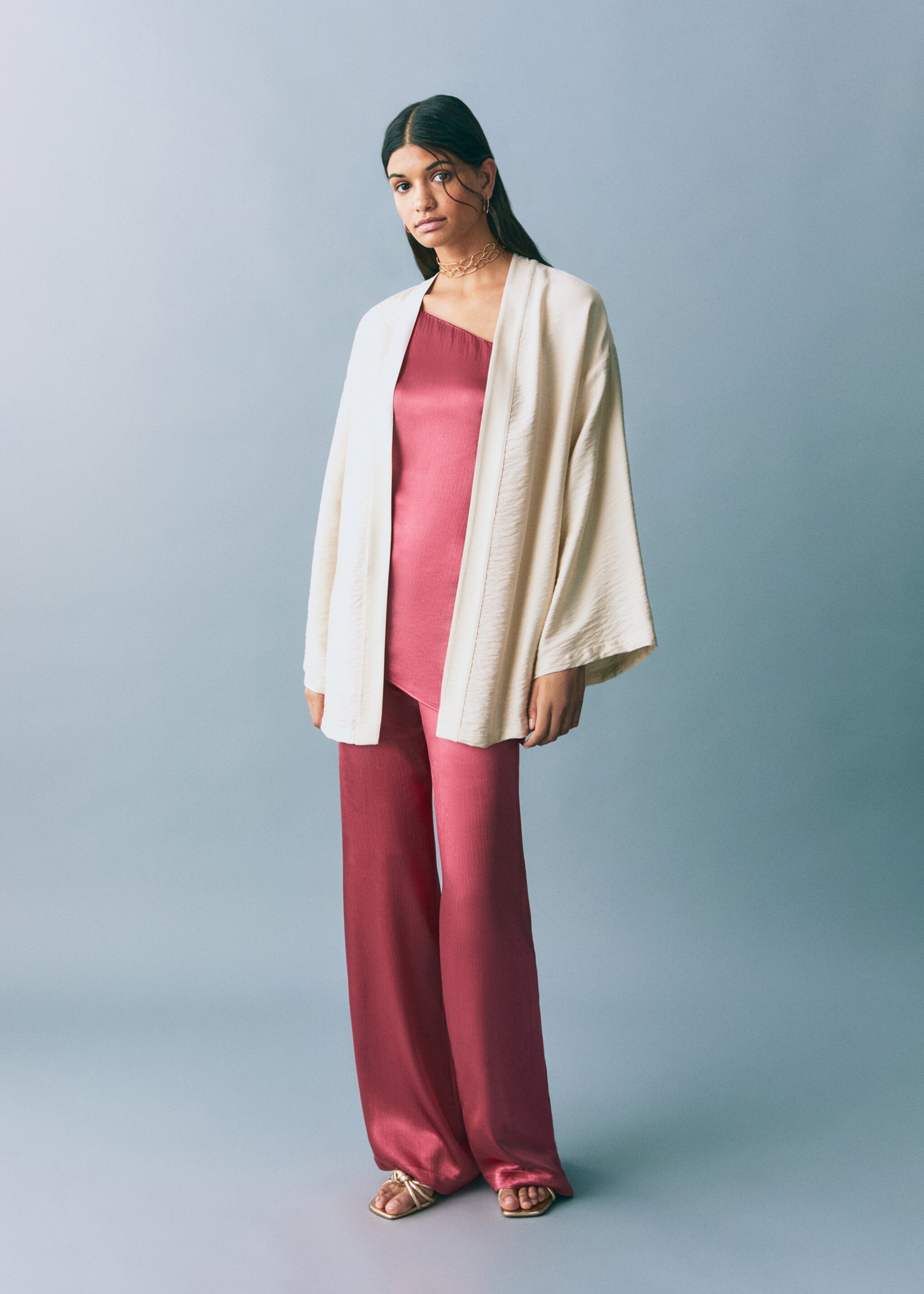 Kimono style jacket - General plane